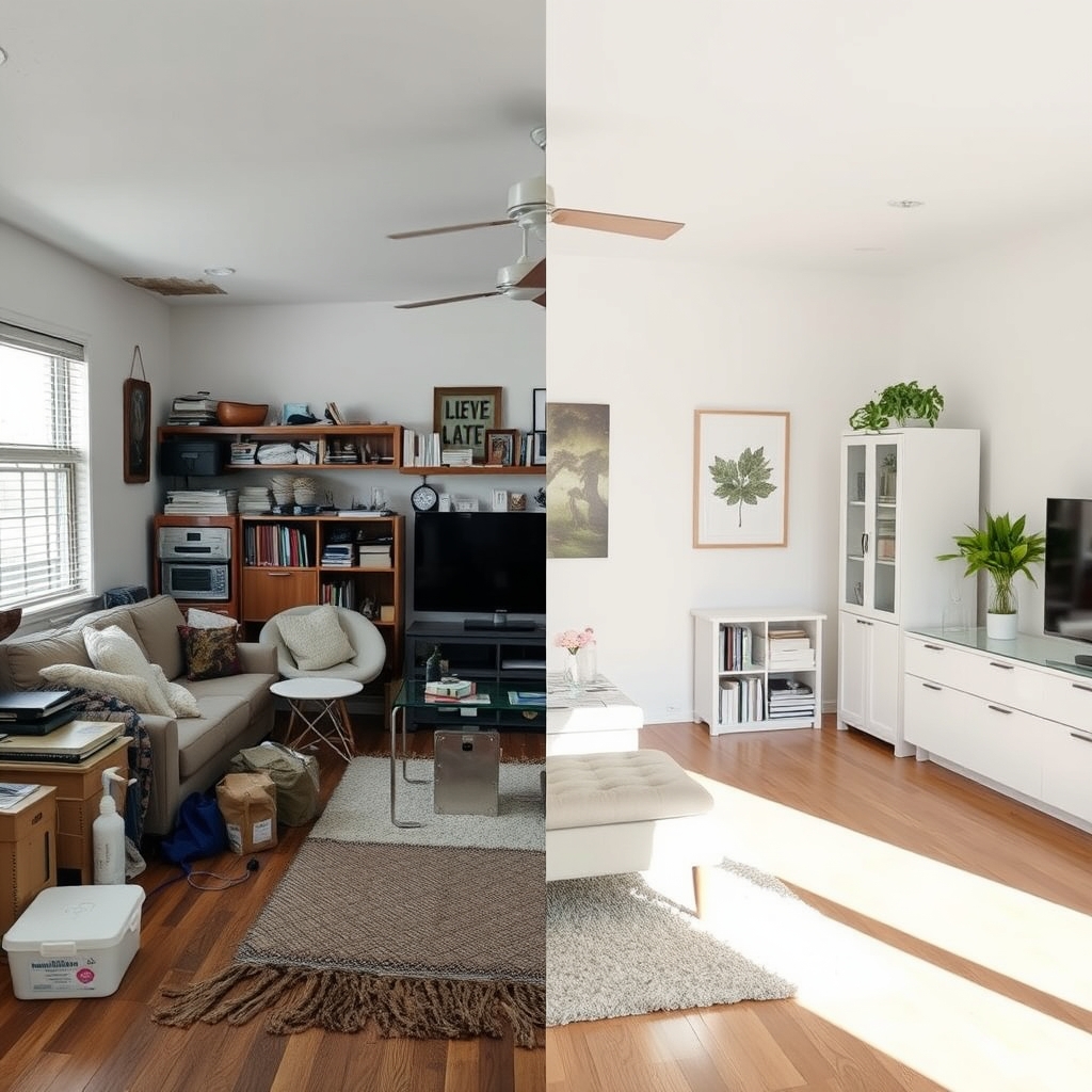 Living Room Deep Clean